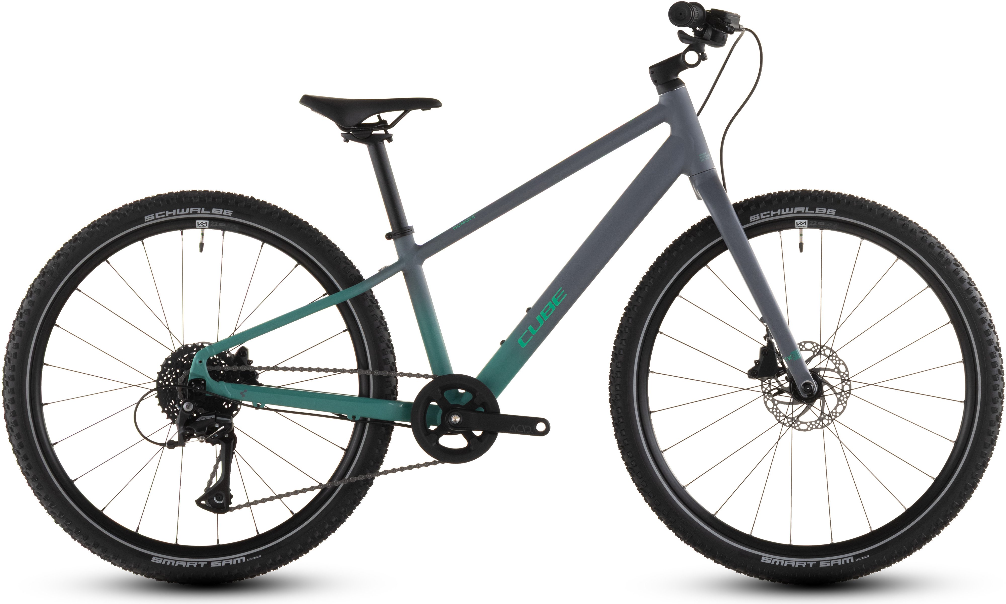 Cube Numove 240 Disc lavagrey´n´coolgreen