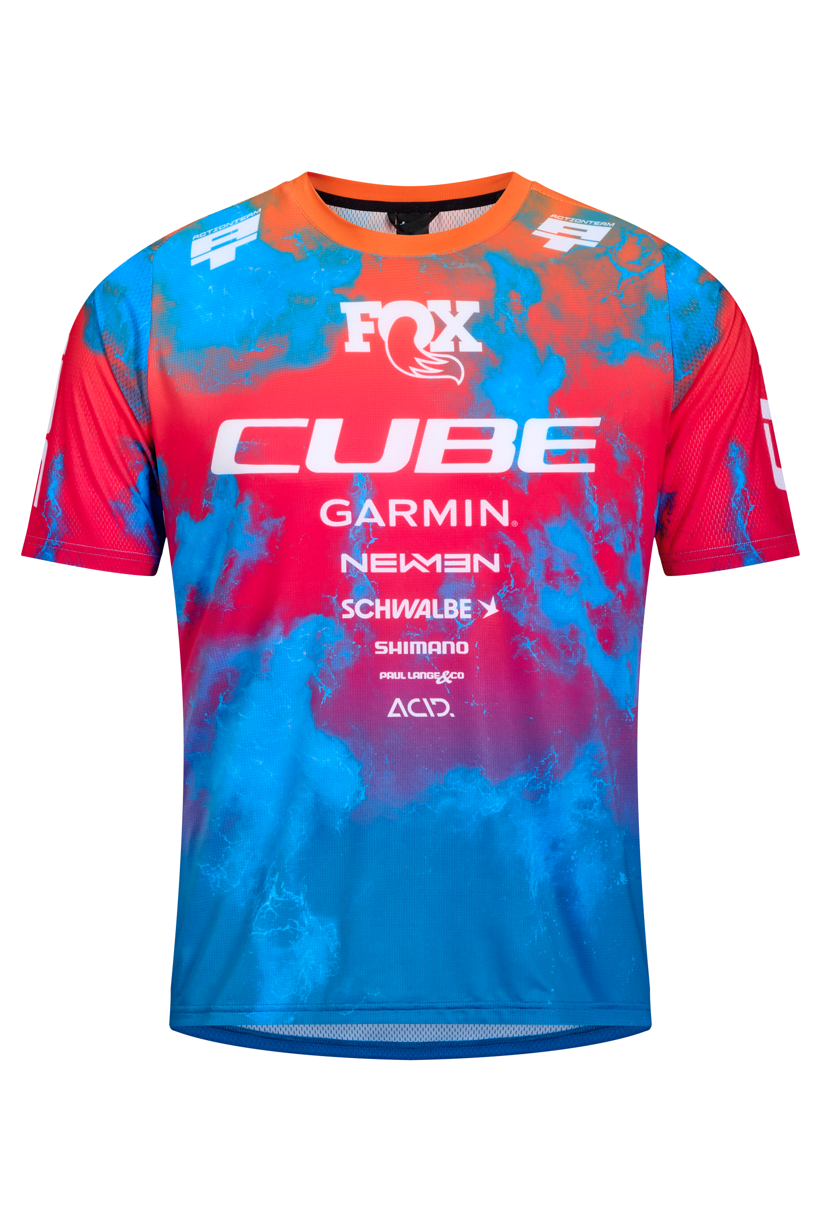 CUBE MTB Trikot X Actionteam kurzarm