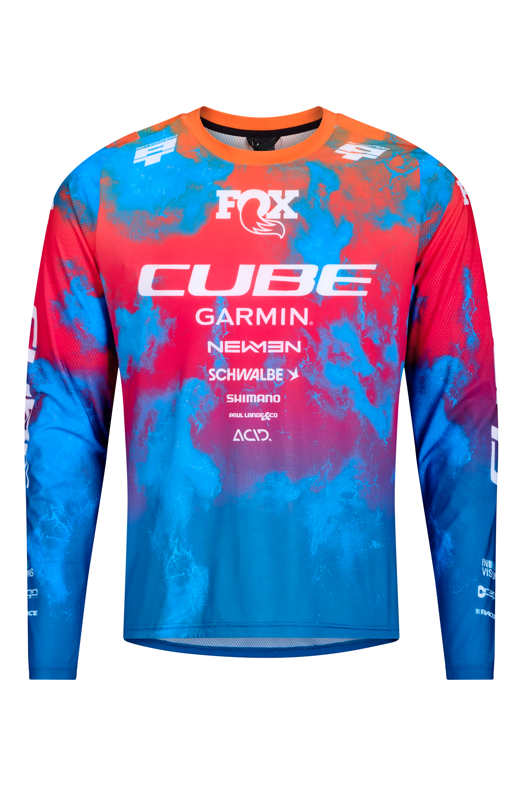 CUBE MTB Trikot X Actionteam langarm