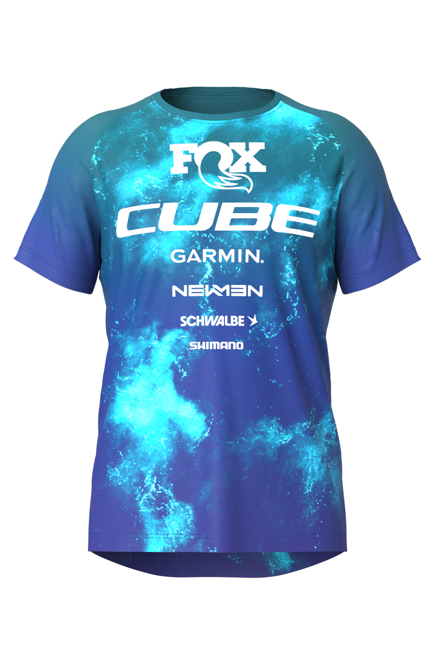 CUBE MTB Trikot X Actionteam kurzarm