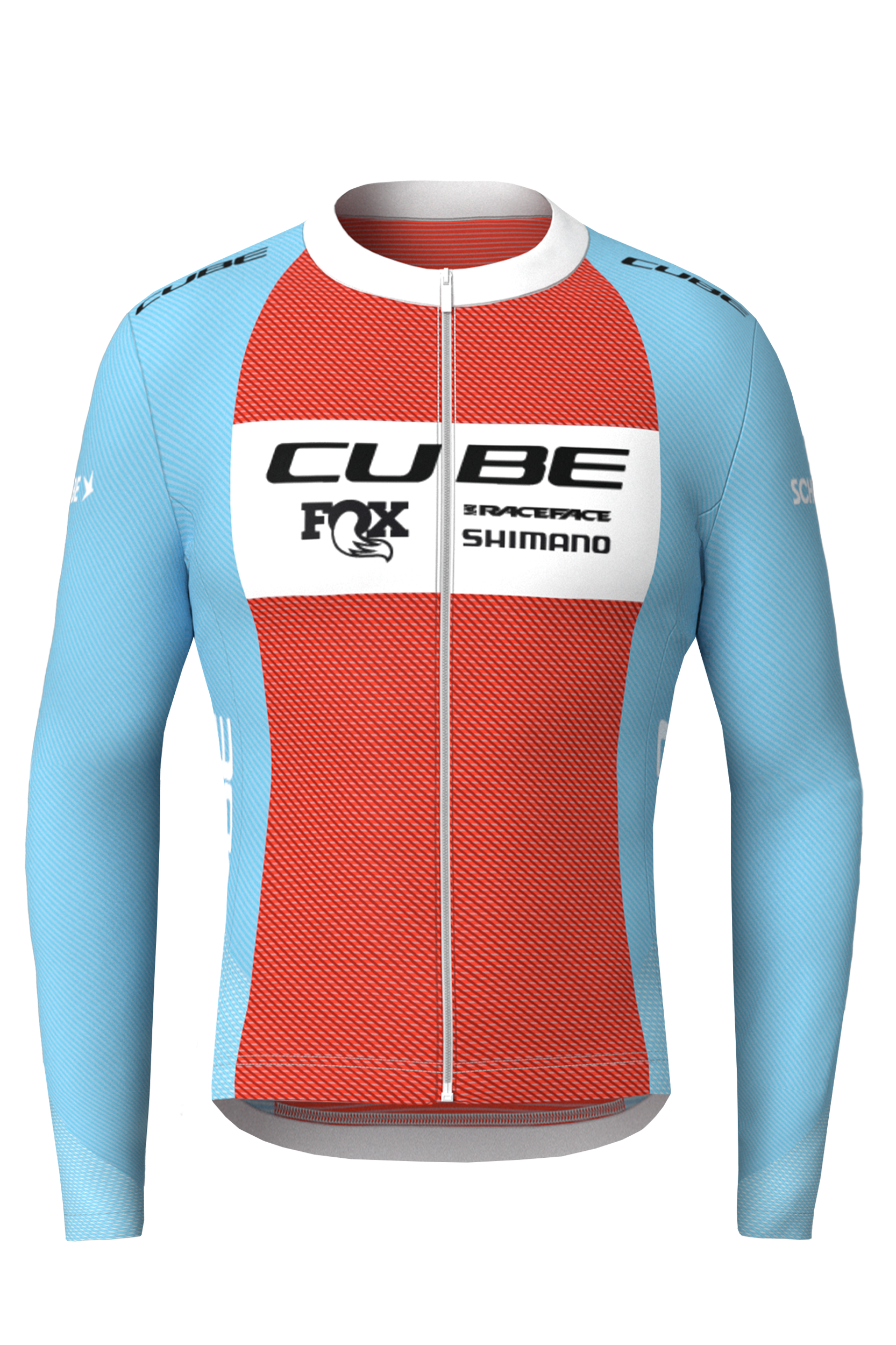CUBE ROAD/XC Trikot X Factory Racing langarm