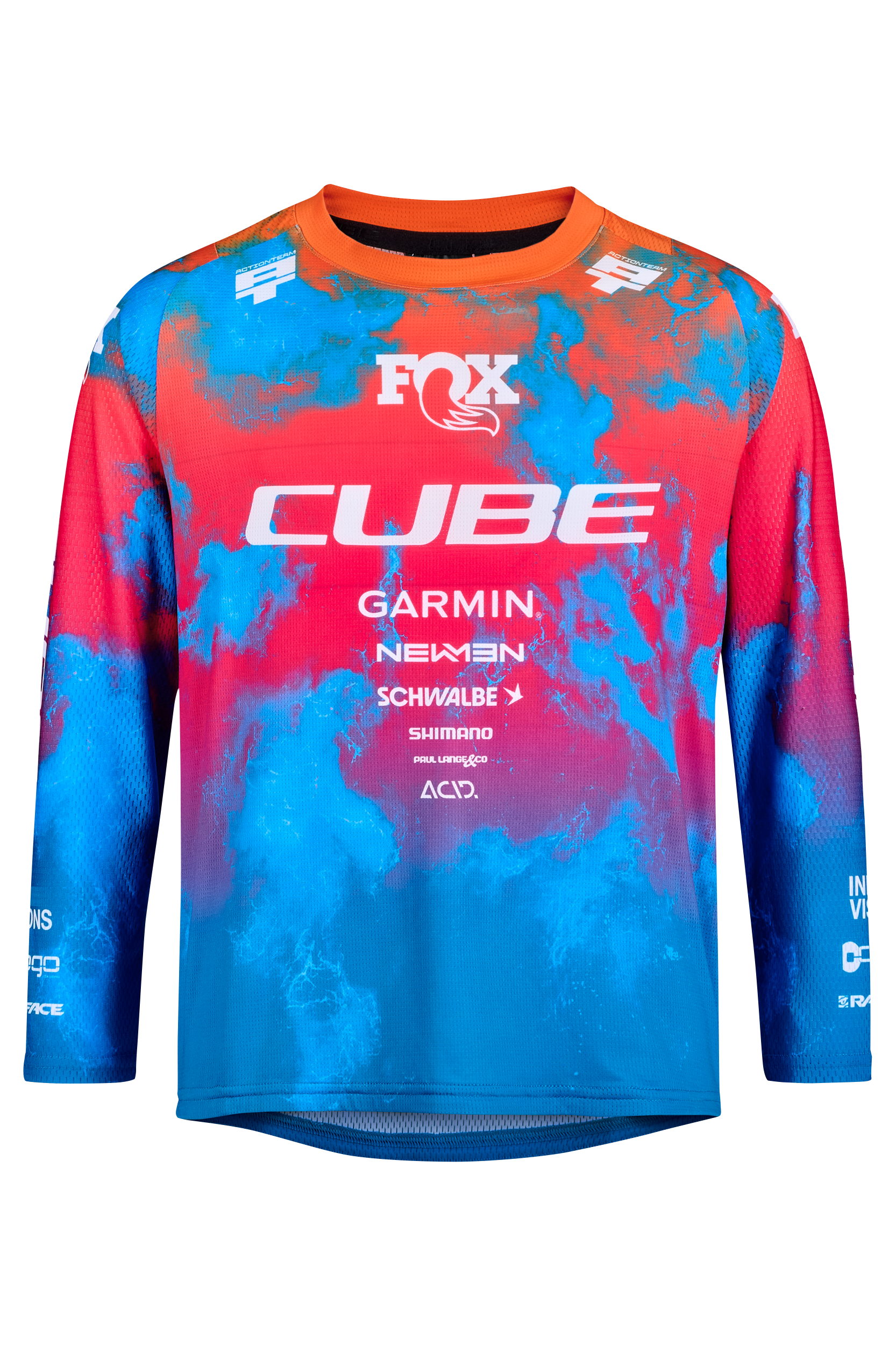 CUBE MTB Trikot ROOKIE X Actionteam langarm