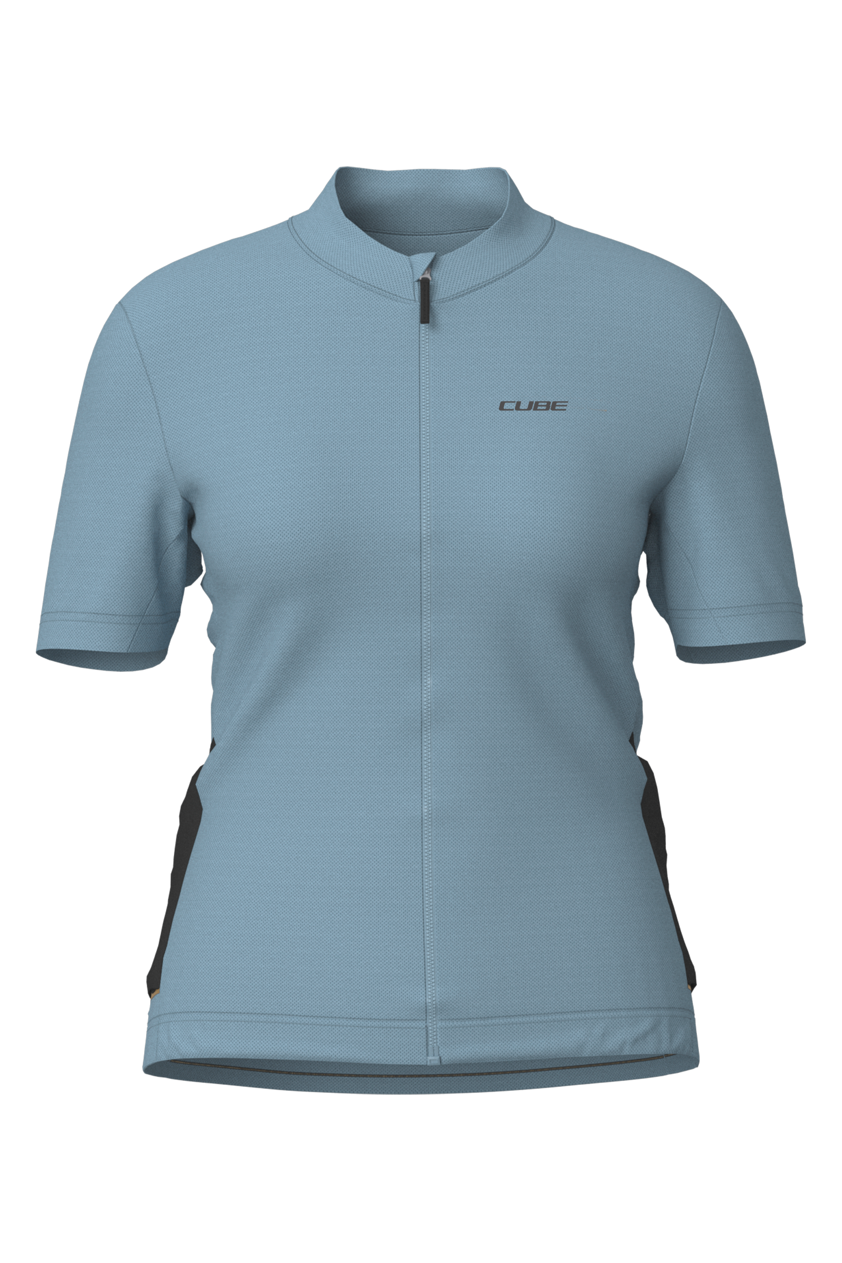 CUBE GRAVEL WS Trikot Full Zip CARGO kurzarm