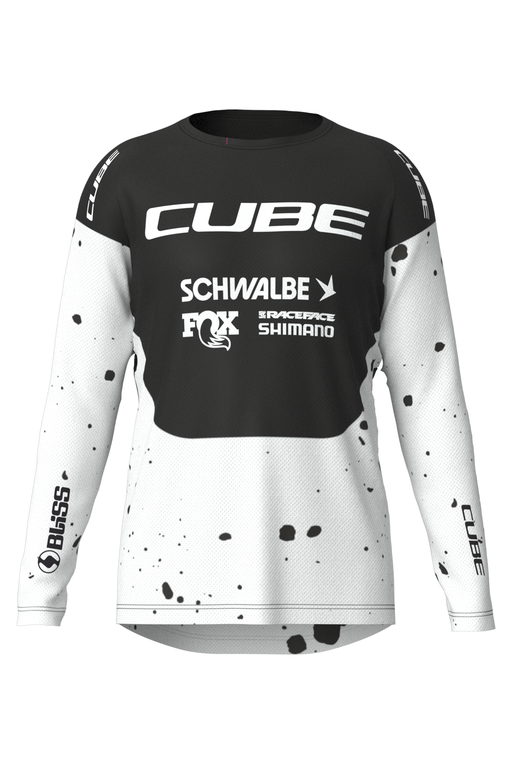CUBE MTB WS Trikot X Factory Racing langarm