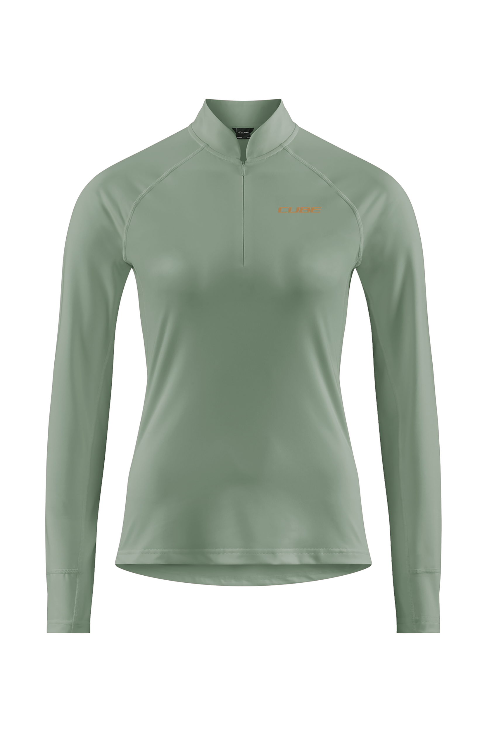 CUBE MTB WS Trikot Half Zip langarm